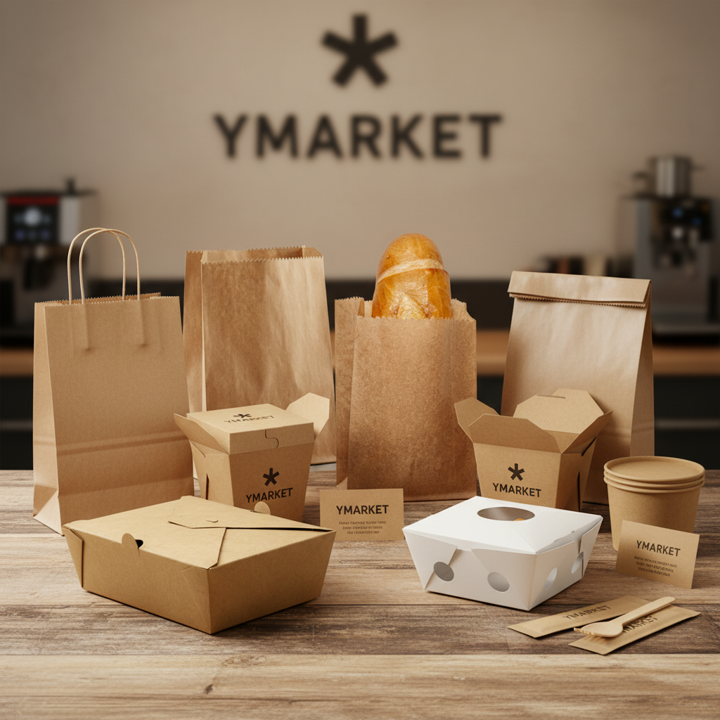 קרפטים ושקיות נייר חומות בסיטונאות למסעדות ומשלוחים - וואי מרקט - מבחר מוצרים בסיטונאות | וואי מרקט