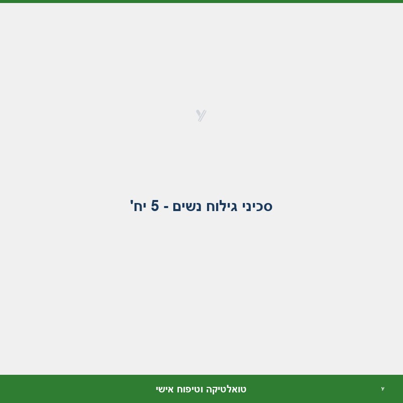 סכיני גילוח נשים - 5 יח'