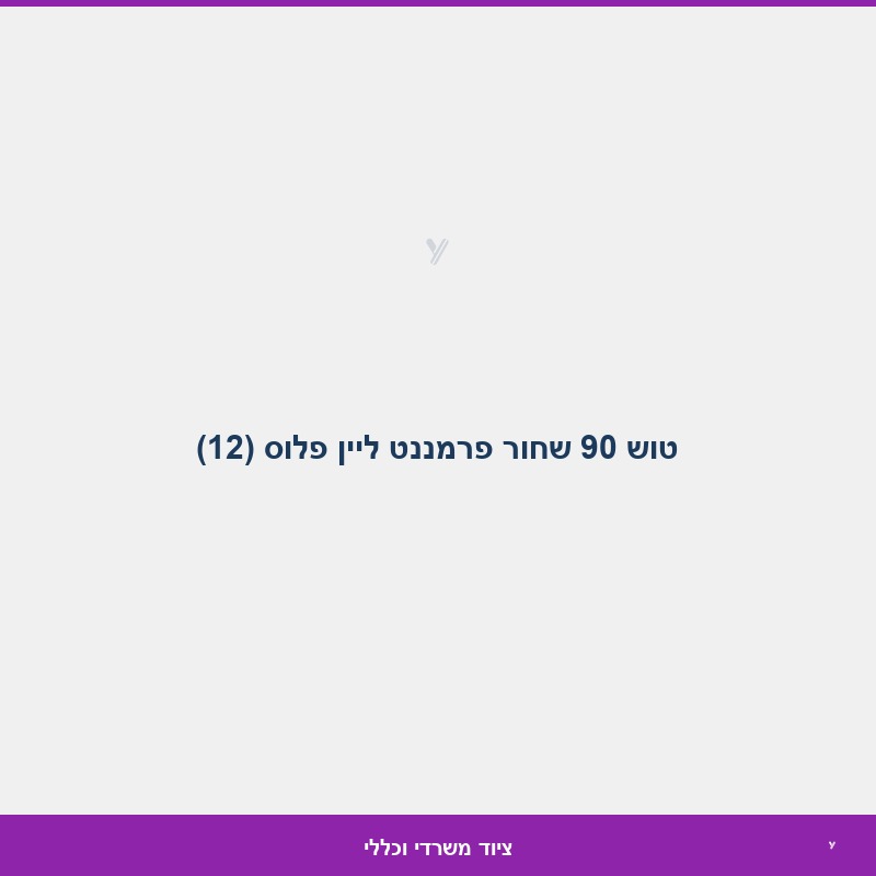 טוש 90 שחור פרמננט ליין פלוס (12)