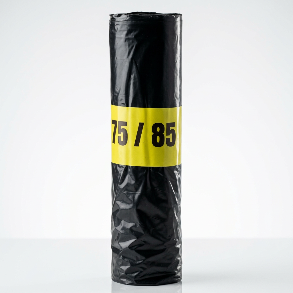 שקית זבל שחורה - 75*85 - 400 גר'