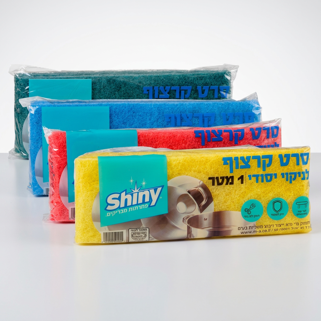 סרט קירצוף לניקוי יסודי 70 ס"מ (Shiny)