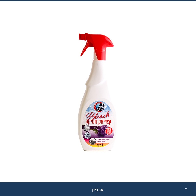 אקונומיקה קצף ניקוי 1 ליטר ריח לבנדר - סנט מוריץ