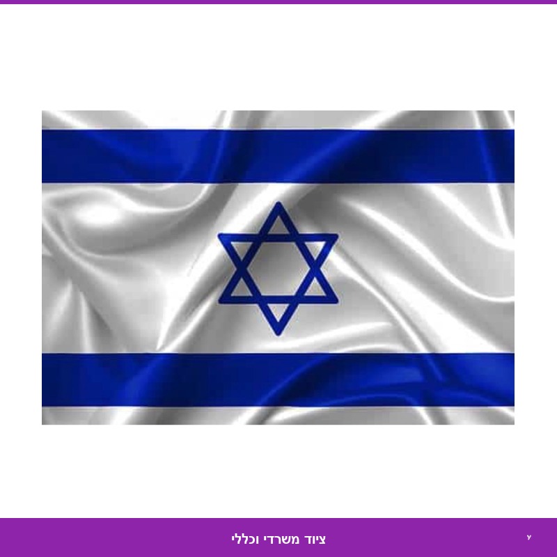 דגל ישראל  110*80