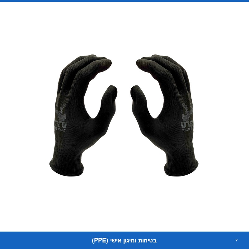 כפפפות בד בד