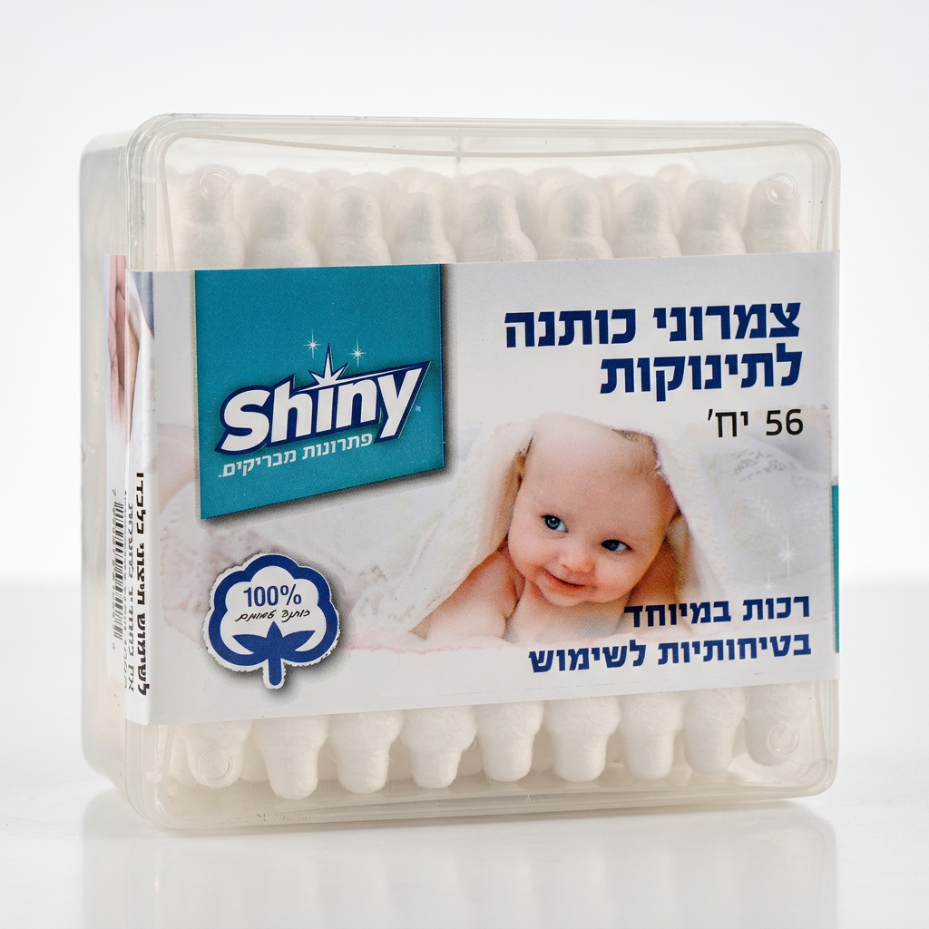 צימרוני כותנה לתינוקות - 56 יח