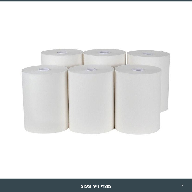 נייר ניגוב ידיים 1/6 300 מטר דו שכבתי 