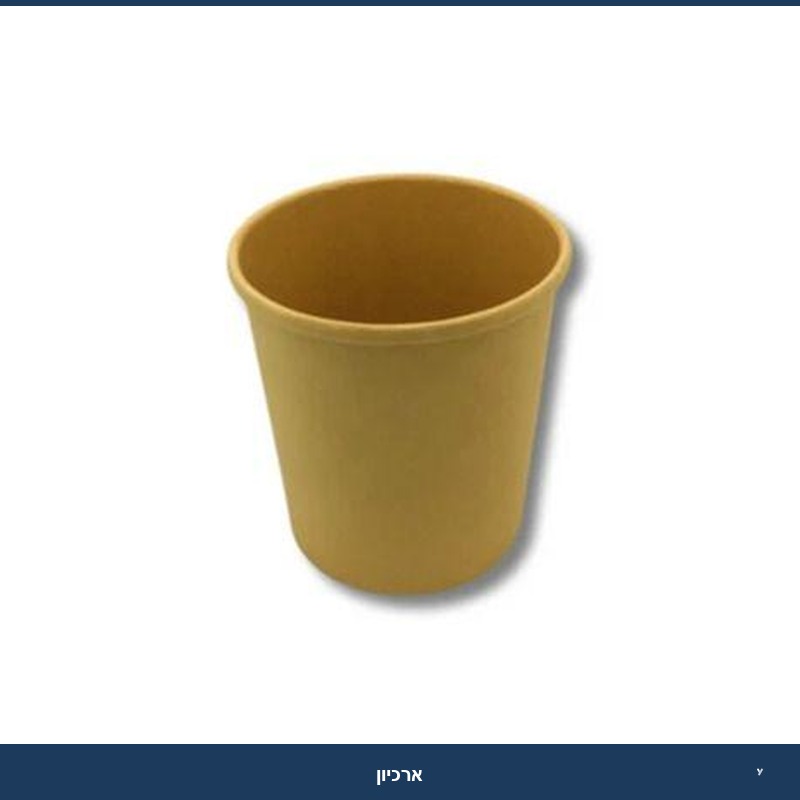 גביע קראפט חום 450 מ