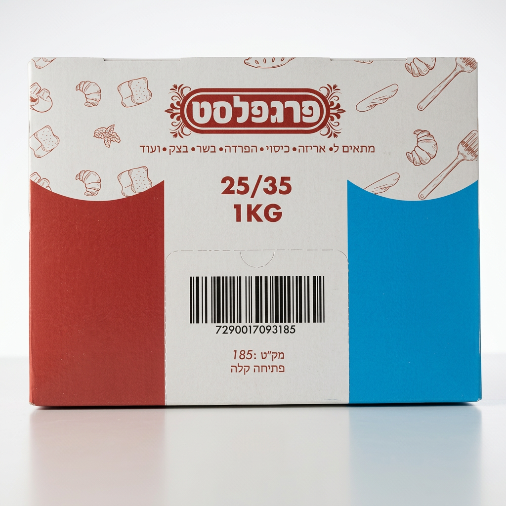 דפי הפרדה HD פרגפלסט עבה - 25*35 א' 1 ק"ג