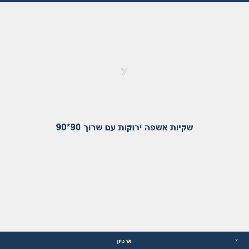 שקיות אשפה ירוקות עם שרוך 90*90