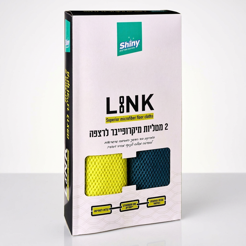 2 מטליות מיקרופייבר לרצפה LINK!